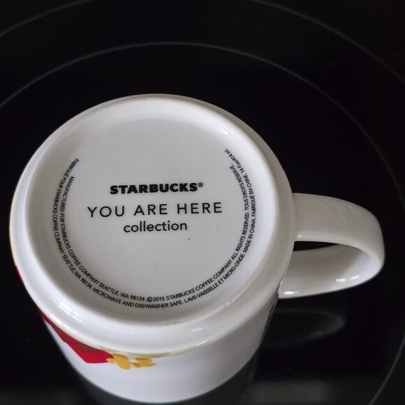 STARBUCKS Las Vegas Nevada 14oz Coffee Mug Cup You Are Here Series Red - Picture 3 of 11